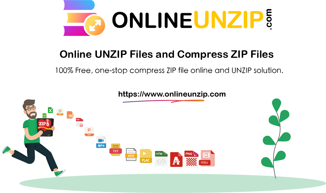 how to convert zip file into unzip online